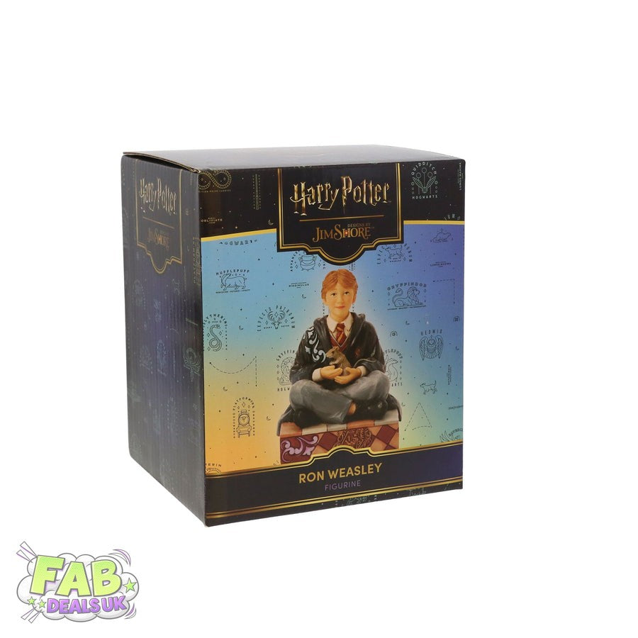 Ron Weasley Personality Pose Figurine - "Wizarding Whiskers" - Jim Shore Harry Potter Ornament