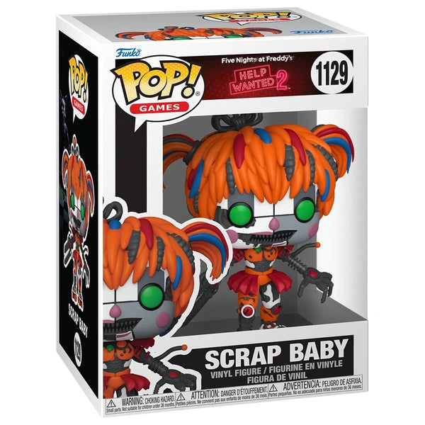 #1129 Scrap Baby Five Nights at Freddy's Help Wanted 2 FNAF Games Funko Pop