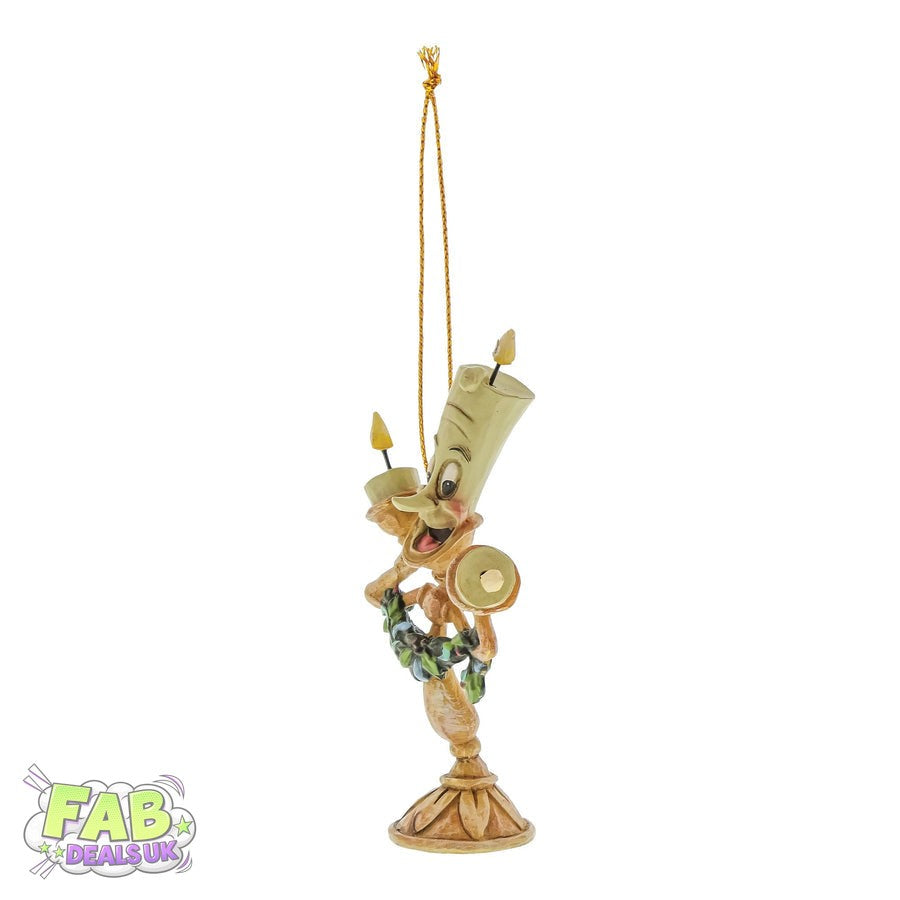 Lumiere Hanging Ornament Beauty and the Beast - Disney Traditions by Jim Shore