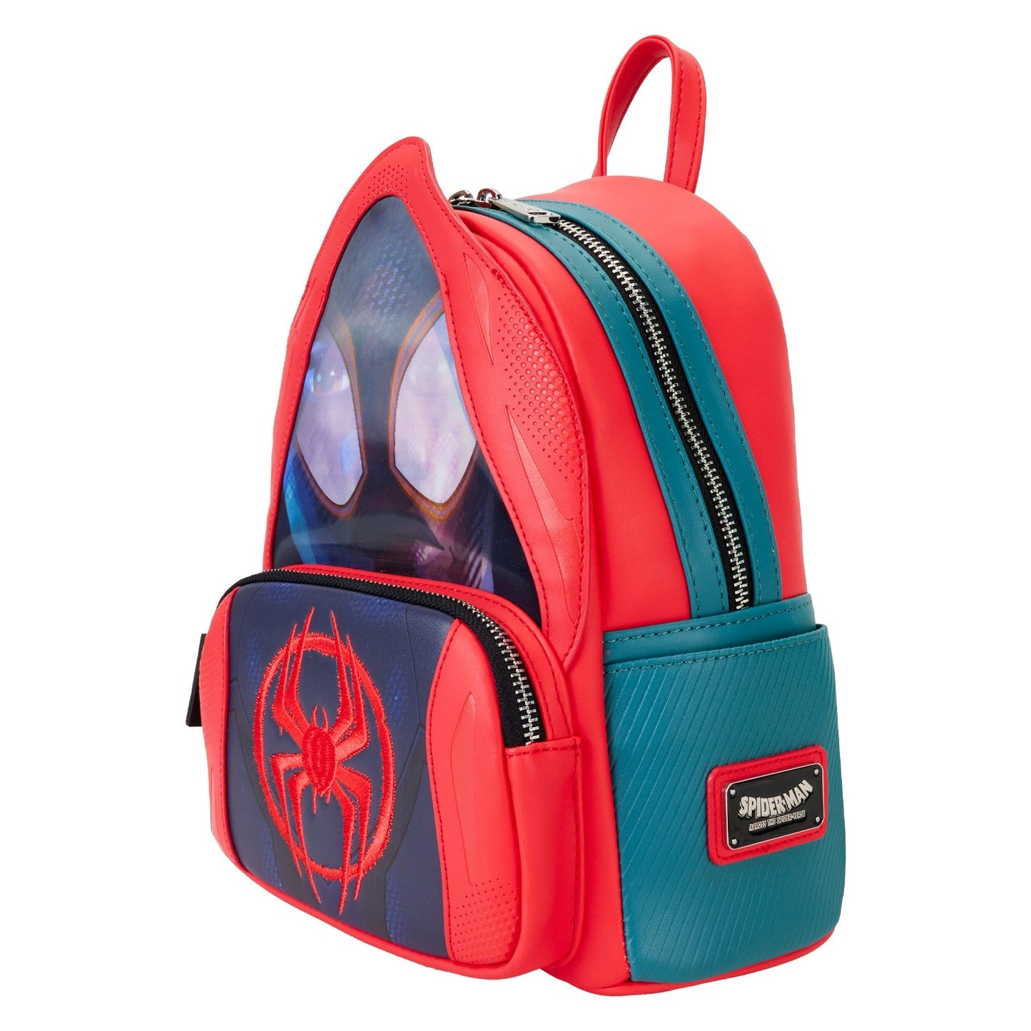 Marvel Spider-Verse Miles Morales Hoodie Cosplay Loungefly Mini Backpack