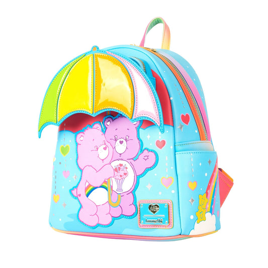 Care Bears Rainbow Umbrella Loungefly Mini Backpack