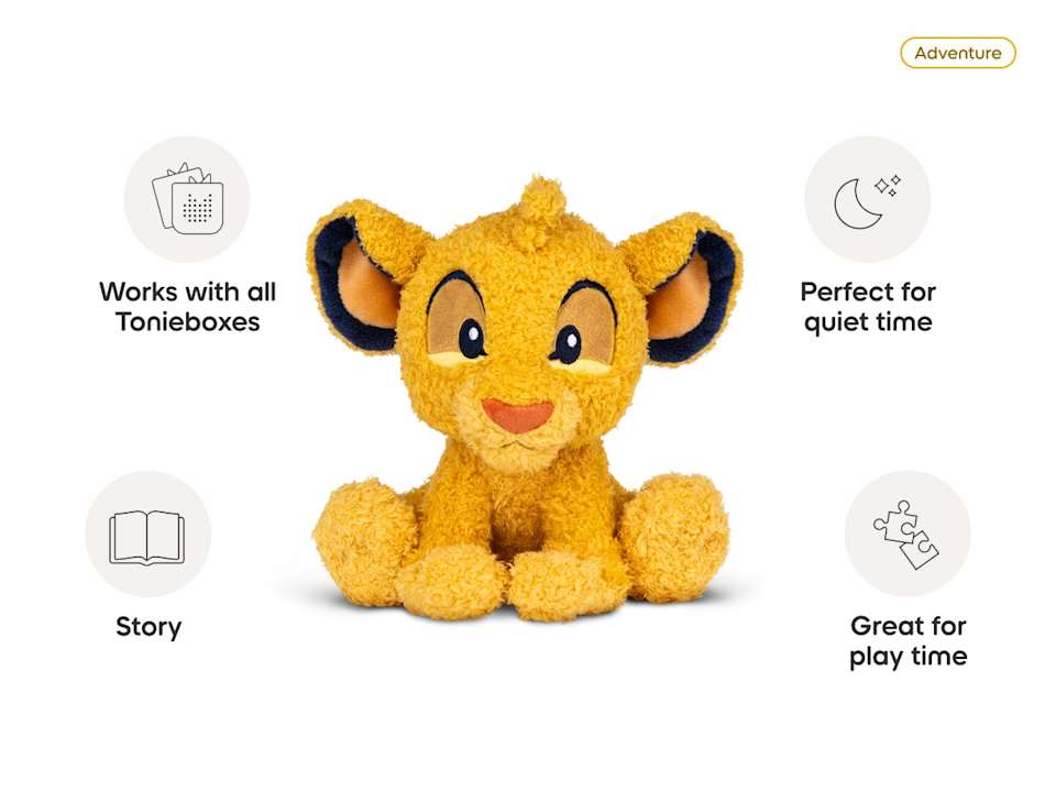 Disney Lion King Simba Cuddle Tonies
