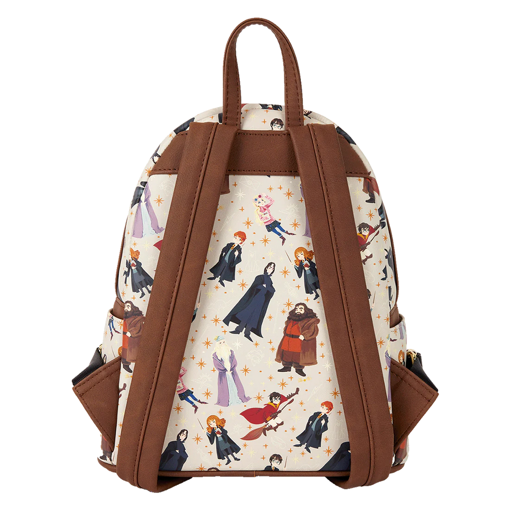 Harry Potter Spring AOP Loungefly Mini Backpack