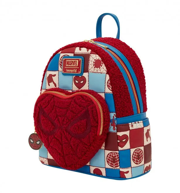 Spider-Man Plush Marvel Loungefly Mini Backpack
