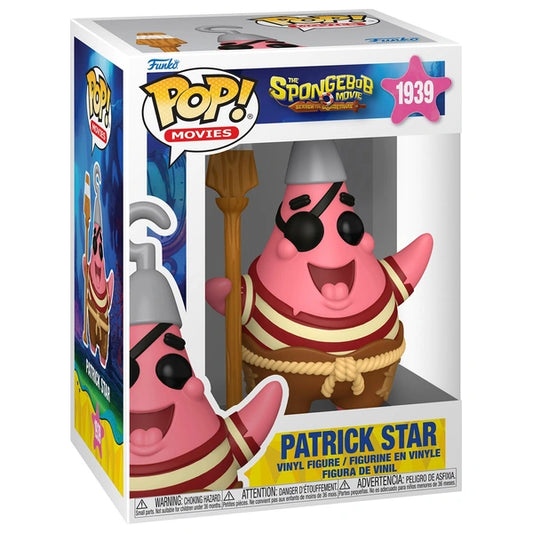 #1939 Patrick Star Spongebob Squarepants Movies Funko Pop