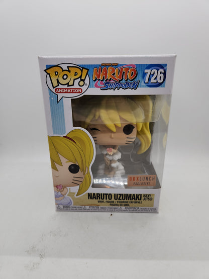 #726 Naruto Uzumaki (Sexy Jitsu) BOXLUNCH EXCLUSIVE Naruto Shippuden Animation Funko Pop