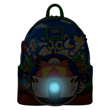 Sonic The Hedgehog Loungefly Mini Backpack Sega