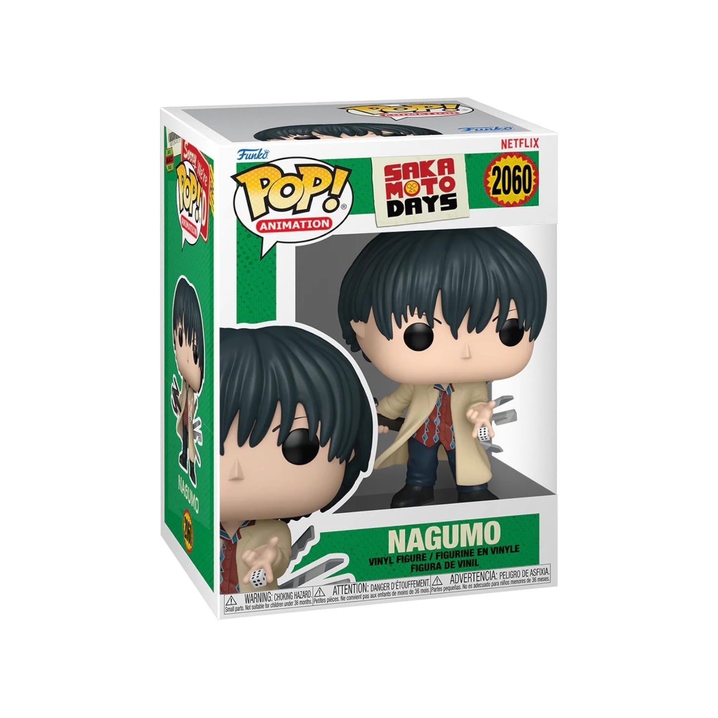 #2060 Nagumo Saka Moto Days Animation Funko Pop
