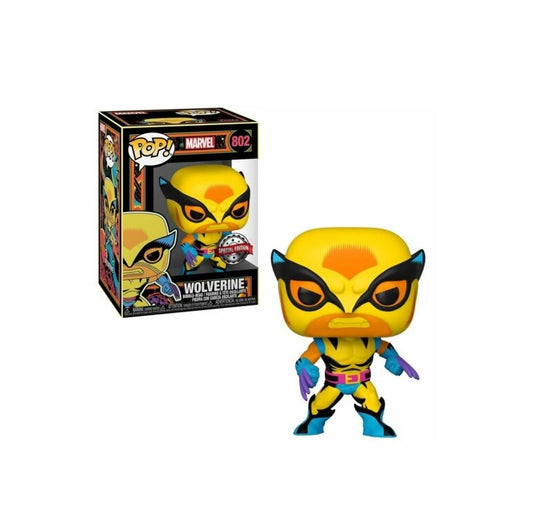 #802 Wolverine Black Light SPECIAL EDITION Marvel Funko Pop