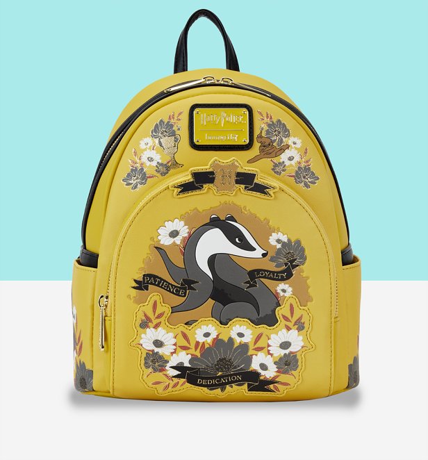Hufflepuff Harry Potter Loungefly Mini Backpack