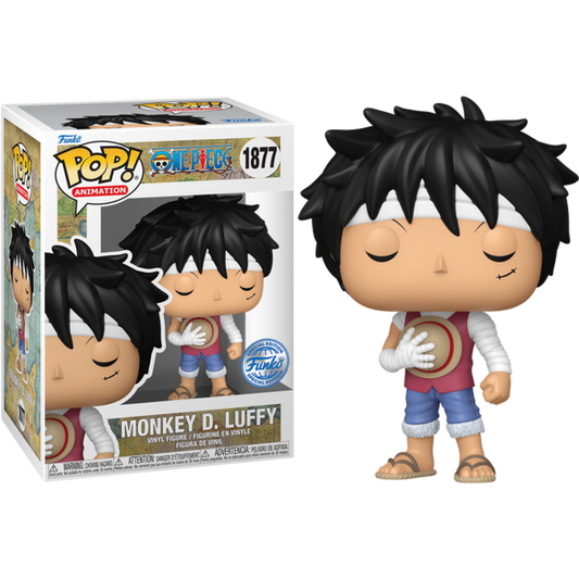 #1877 Monkey D. Luffy One Piece Funko Pop