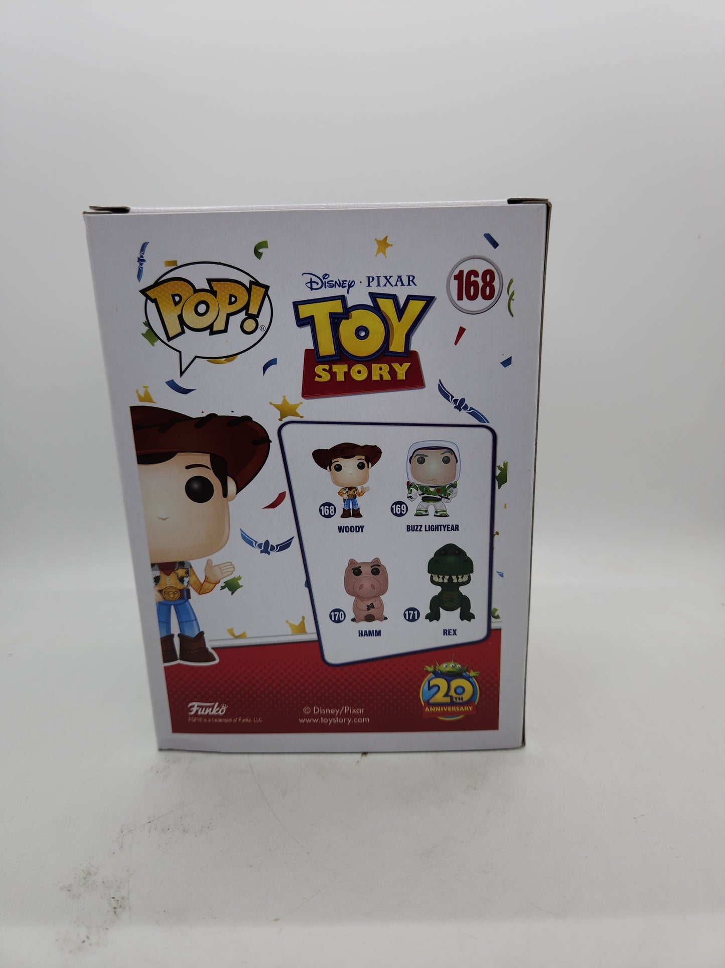 #168 Woody BOX LUNCH EXCLUSIVE Toy Story Disney Funko Pop