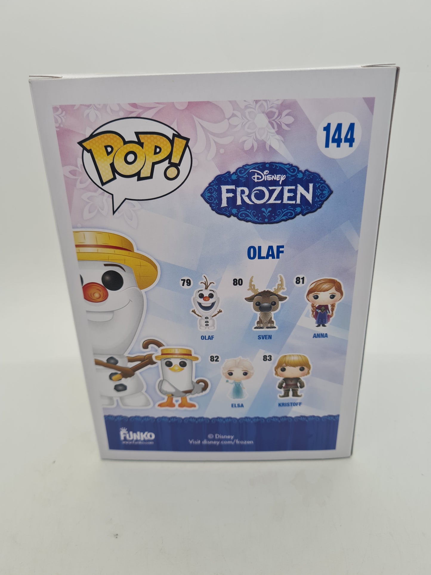 #144 Olaf 2015 SUMMER CONVENTION Disney Frozen Funko Pop