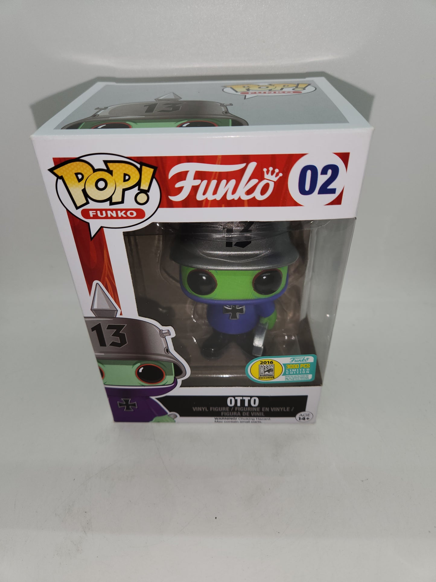 #02 Otto 2016 COMIC CON EXCLUSIVE Funko Pop