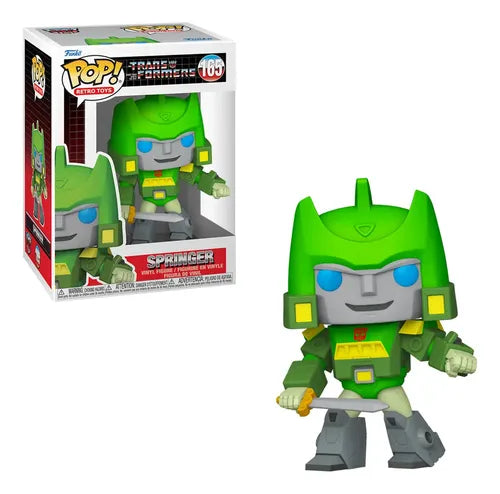 #165 Springer Transformers Retro Toys Funko Pop