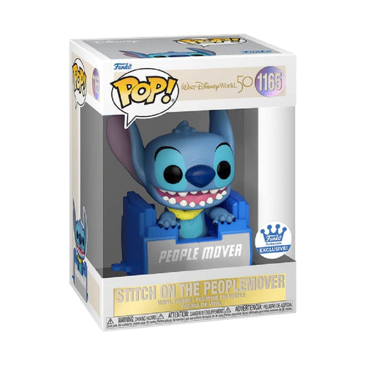 #1165 Stitch on the Peoplemover Disney World Lilo and Stitch Disney Funko Pop