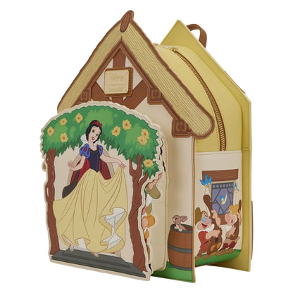 Snow White and the Seven Dwarves Cottage Disney Princess Loungefly Mini Backpack