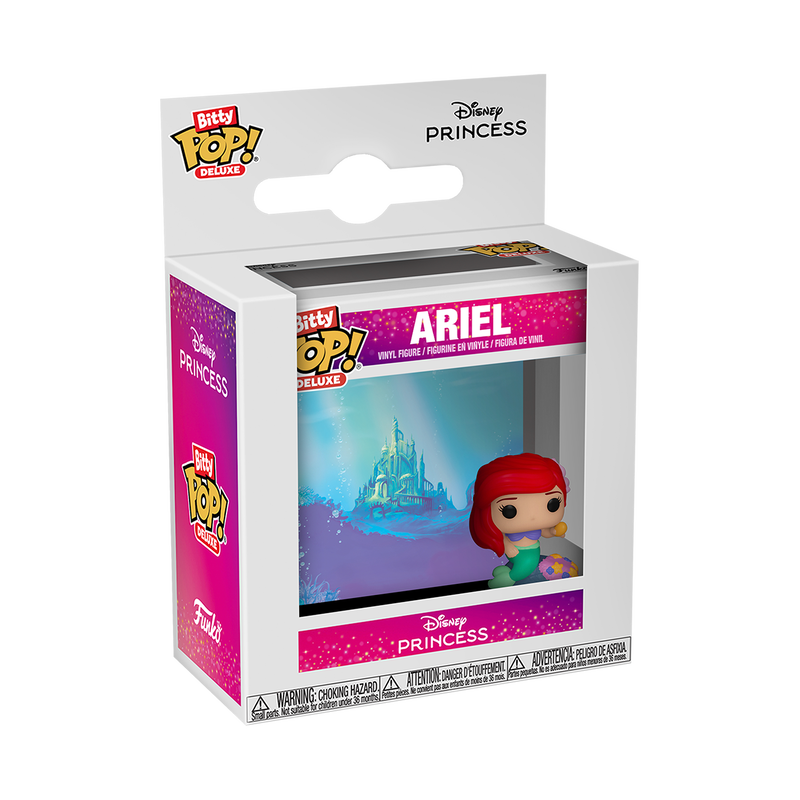 Ariel The Little Mermaid Disney Bitty Pop Deluxe Individual Funko