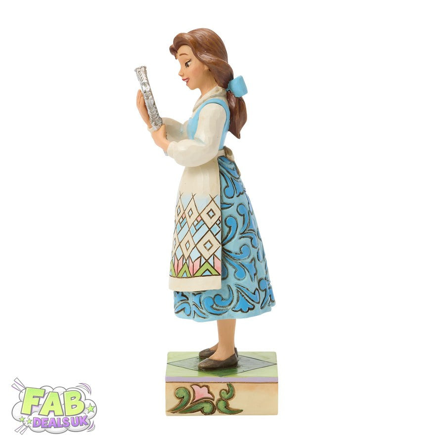 A Glimpse Within (Belle Mirror Figurine) Beauty and the Beast - Disney Traditions Ornament by Jim Shore