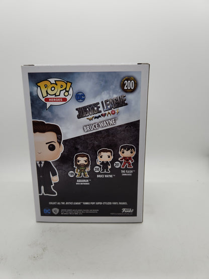 #200 Bruce Wayne 2017 SUMMER EXCLUSIVE DC Justice League Heroes Funko Pop