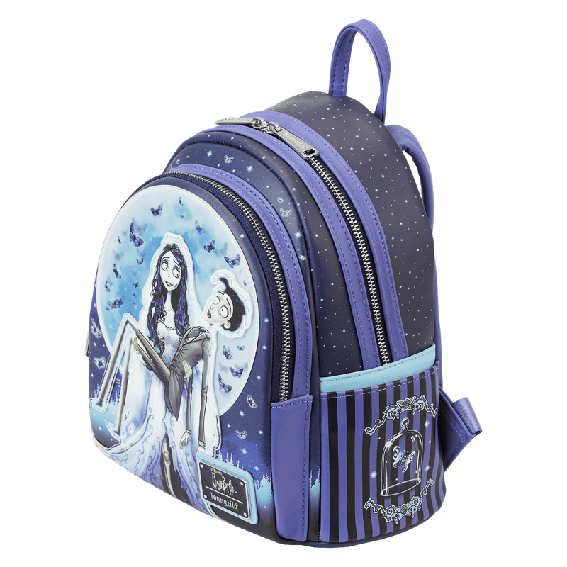 Corpse Bride Moon Emily and Victor Tim Burton Loungefly Mini Backpack