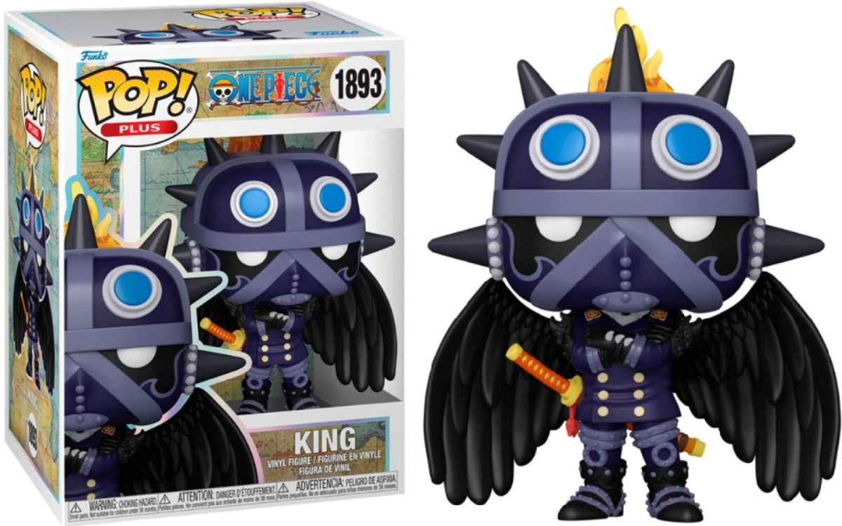 #1893 King One Piece Animation Funko Pop Plus