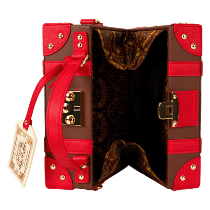 Loungefly Harry Potter Hogwarts Express Luggage Crossbody Bag