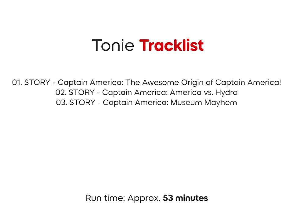 The Avengers: Captain America Marvel Tonies
