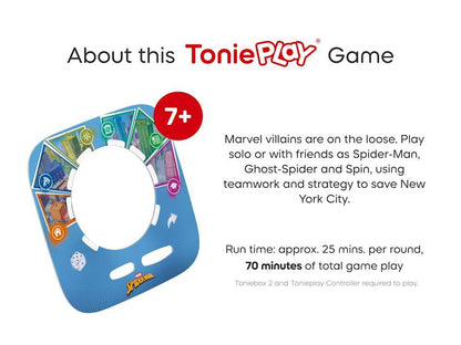 SpiderMan Neighbourhood Hero (UK) Tonies Tonieplay