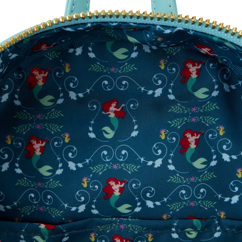 The Little Mermaid Ariel Princess Series Lenticular Disney Loungefly Mini Backpack