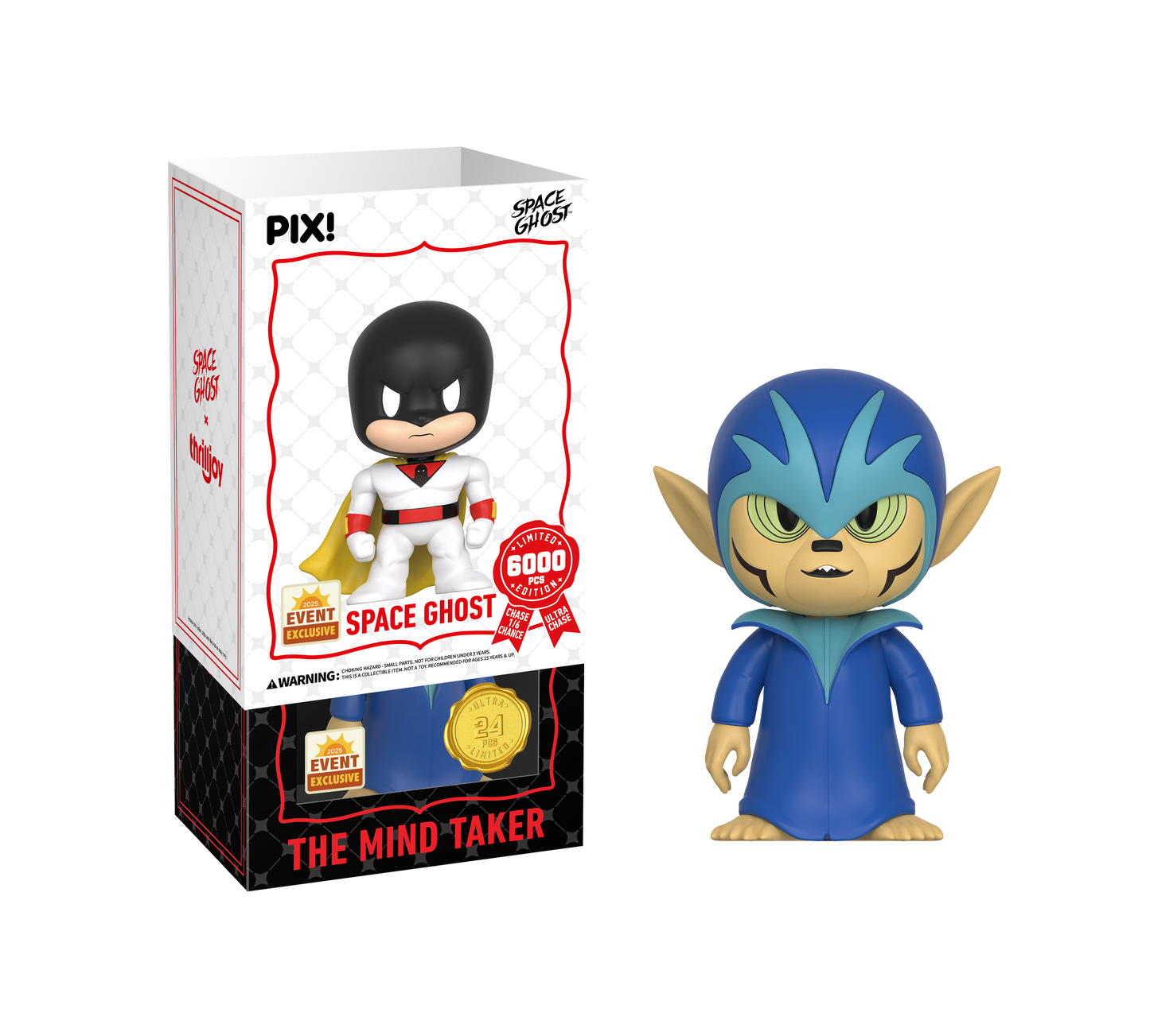 Space Ghost Thrilljoy PIX! Sealed Chance of Chase and Ultra Chase