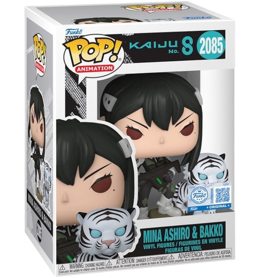 #2085 Mina Ashiro and Bakko Kaiju No.8 Animation Funko Pop