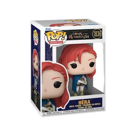 #1836 Hera Lord of the Rings War of the Rohhirim Animation Funko Pop