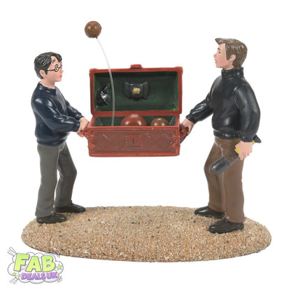 A Lively Bludger Figurine - Harry Potter Village by D56 Ornament