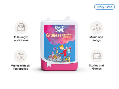 Roald Dahl Georges Marvellous Medicine Book Tonies