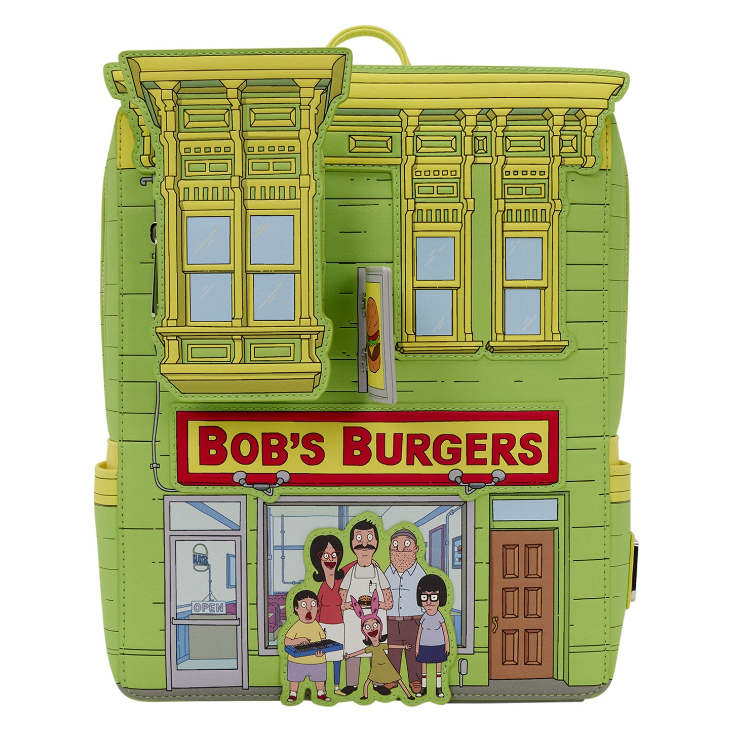 Bob's Burgers Restaurant Loungefly Mini Backpack