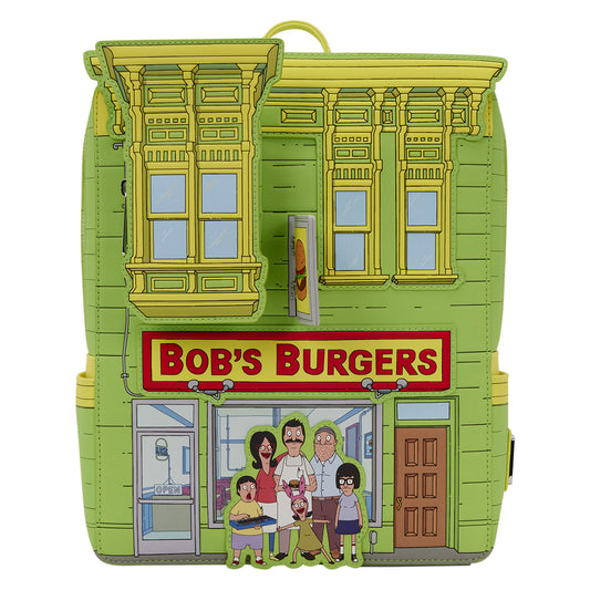 Bob's Burgers Restaurant Loungefly Mini Backpack