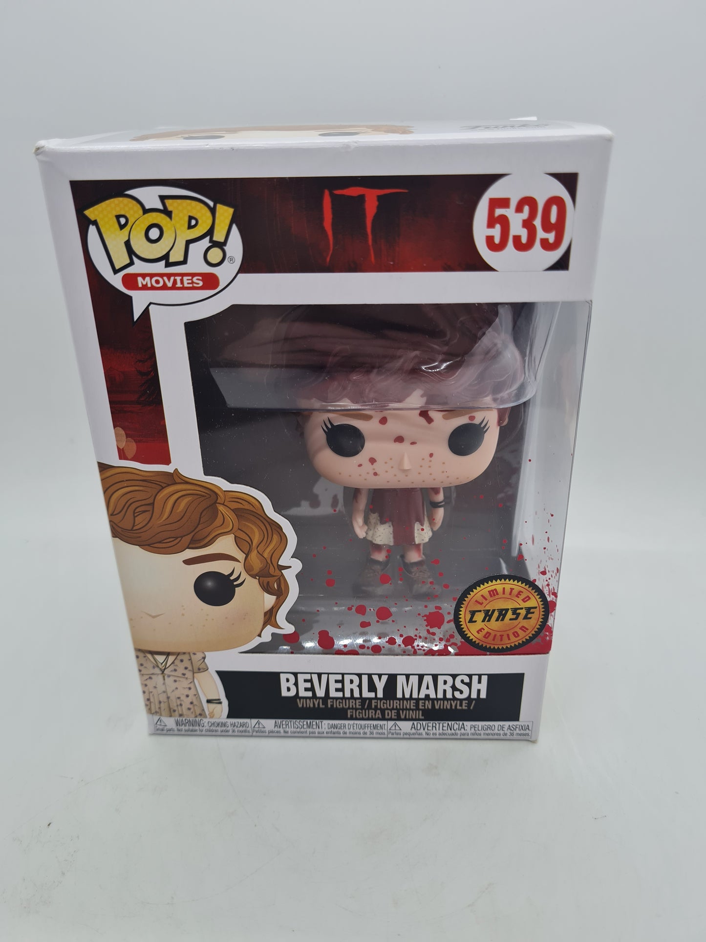 #539 Beverly Marsh Bloody CHASE IT Horror Movies Funko Pop