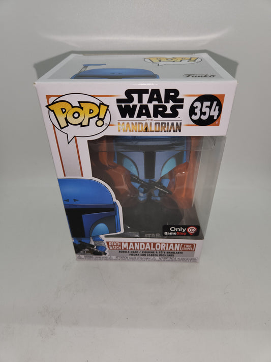 #354 Death Watch Mandalorian GAMESTOP EXCLUSIVE The Mandalorian Star Wars Funko Pop