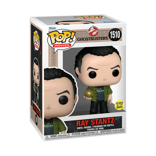 #1510 Ray Stantz GLOW Ghostbusters Movies Funko Pop