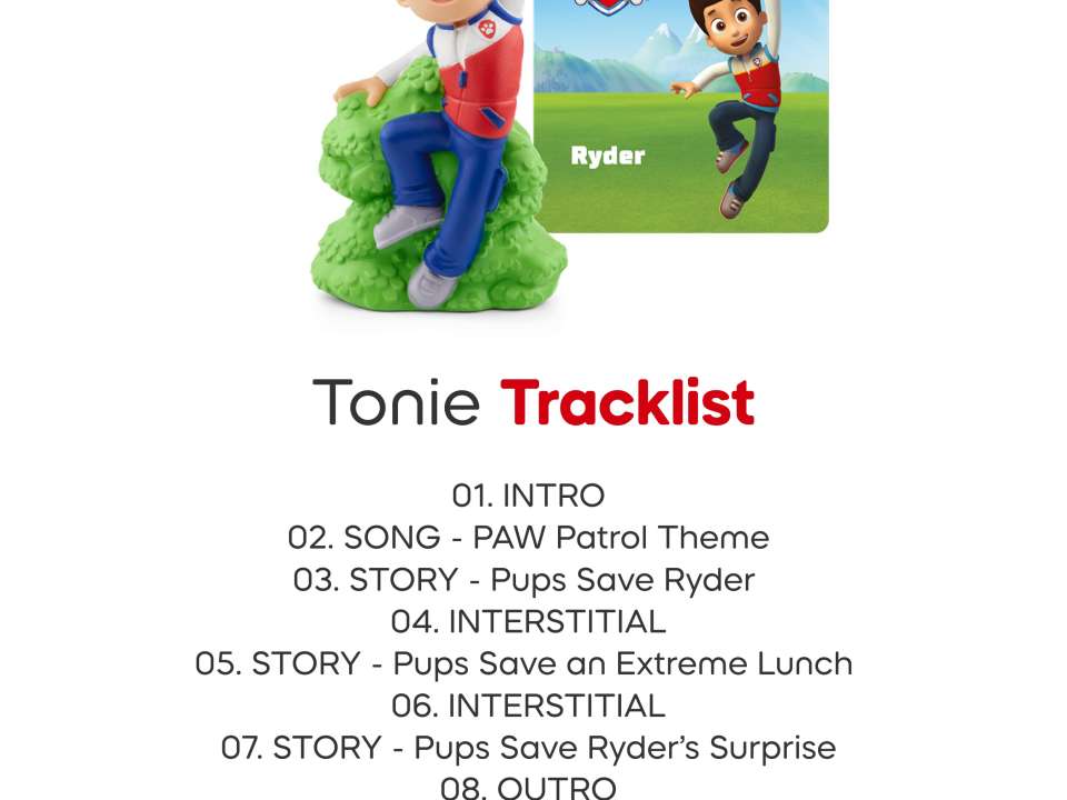 Paw Patrol: Ryder Tonies