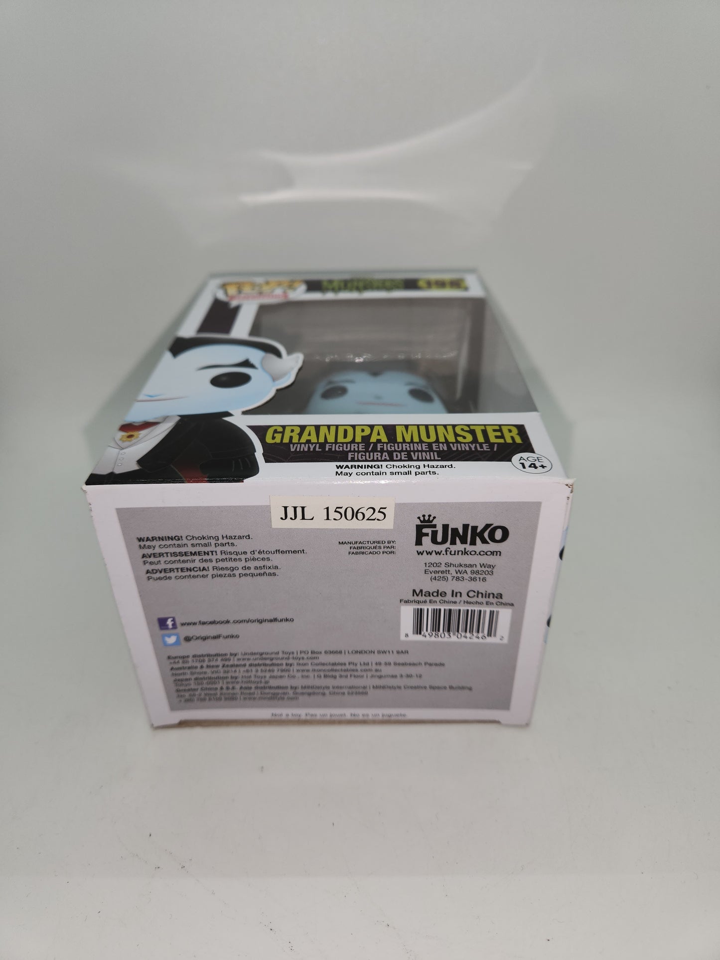 #198 Grandpa Munster The Munsters Television Funko Pop