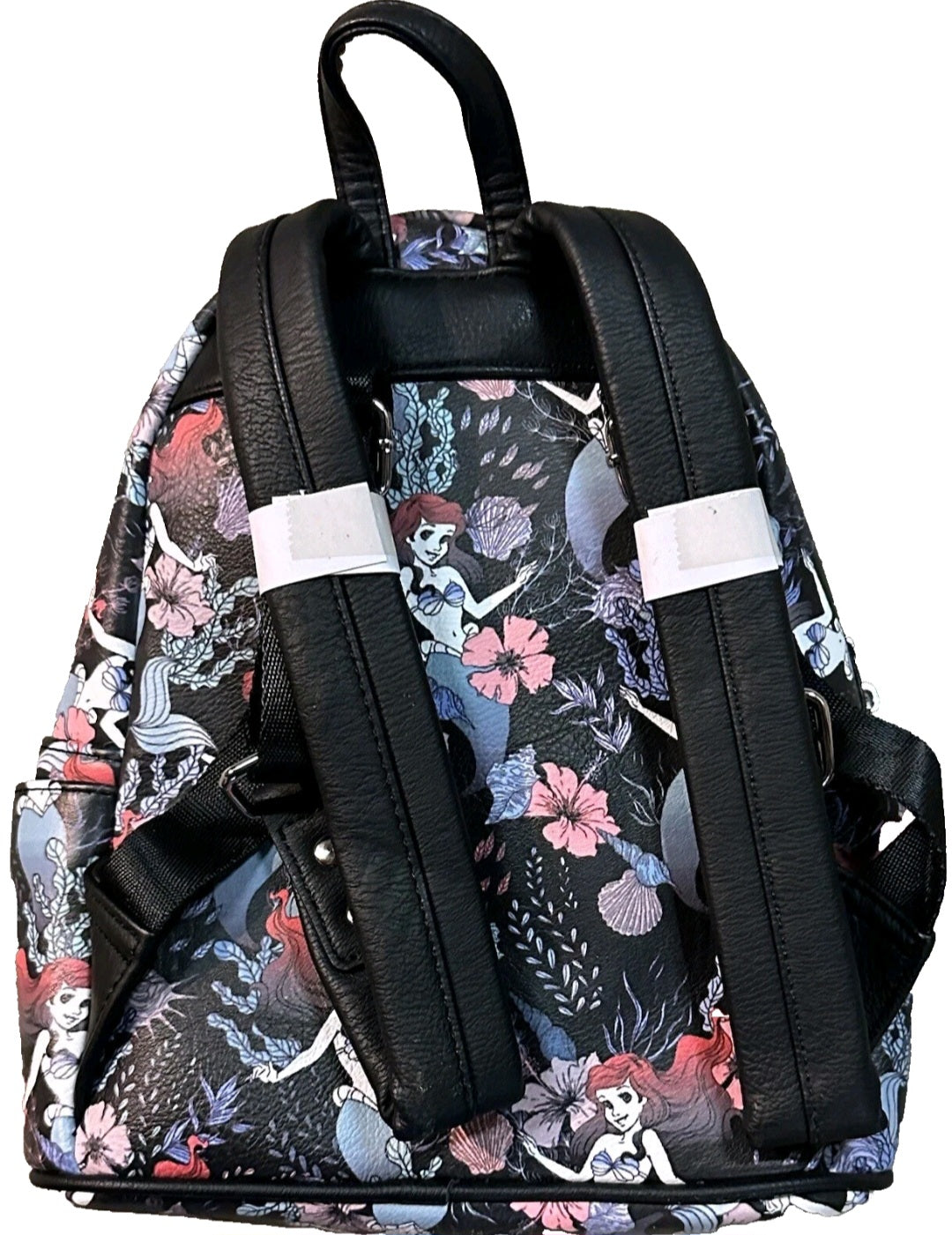 Ariel Floral All Over Print Little Mermaid Disney Mini Backpack Loungefly Bag