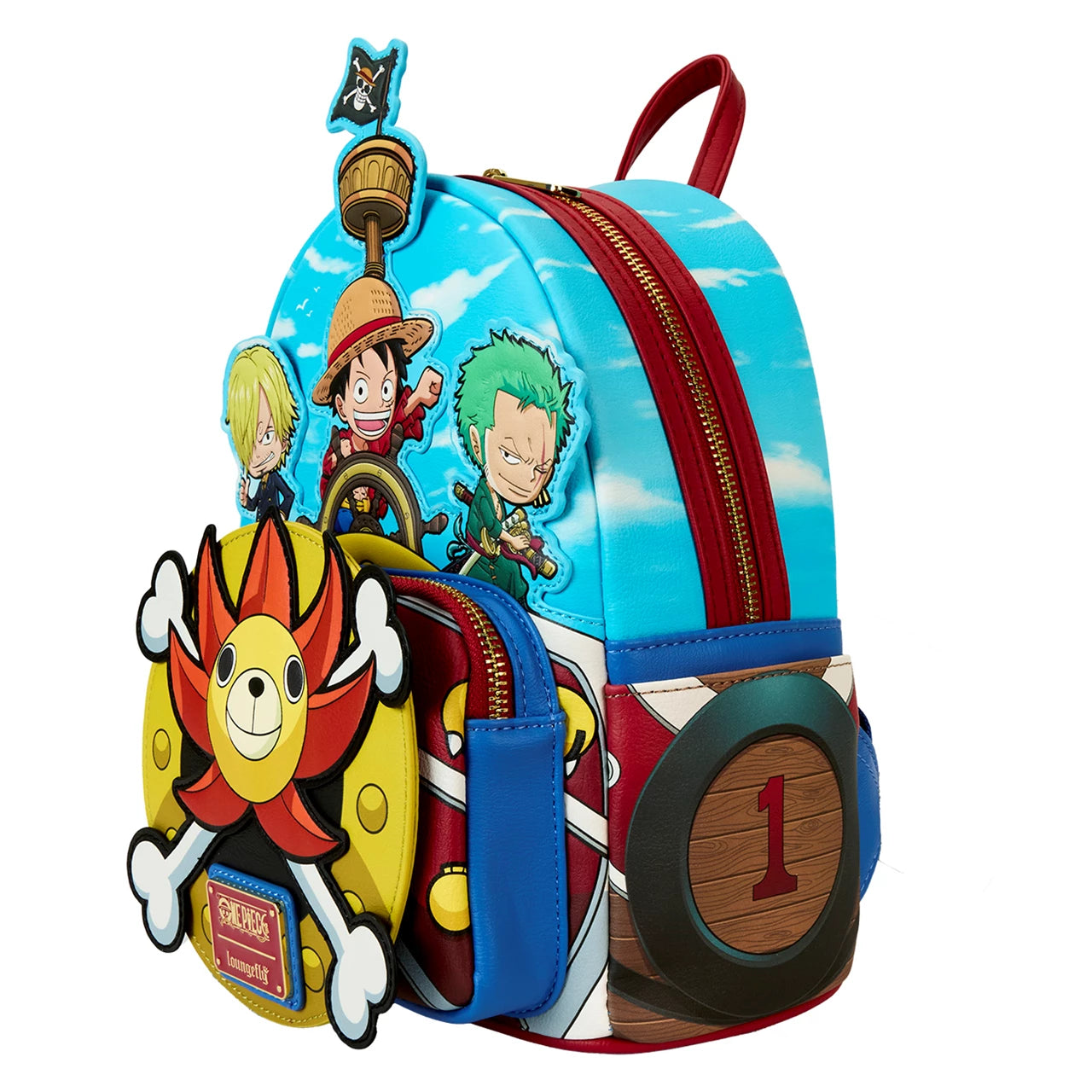 Toei One Piece Thousand Sunny Ship Animation Loungefly Mini Backpack