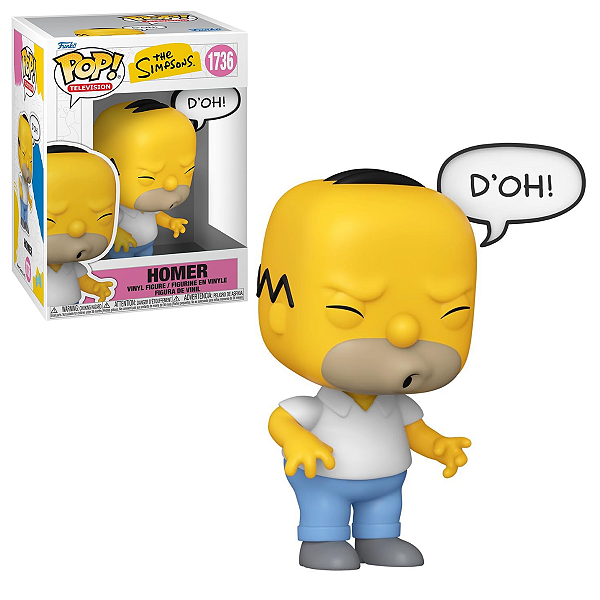#1736 Homer The Simpsons Television Funko Pop