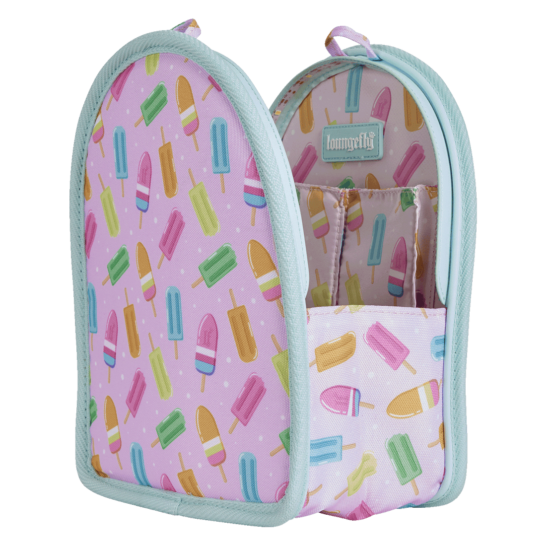 Loungefly Mini Backpack Insert Organiser Light Up Popsicles Pattern