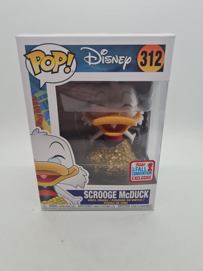 #312 Scrooge Mcduck 2017 FALL CONVENTION Disney Funko Pop