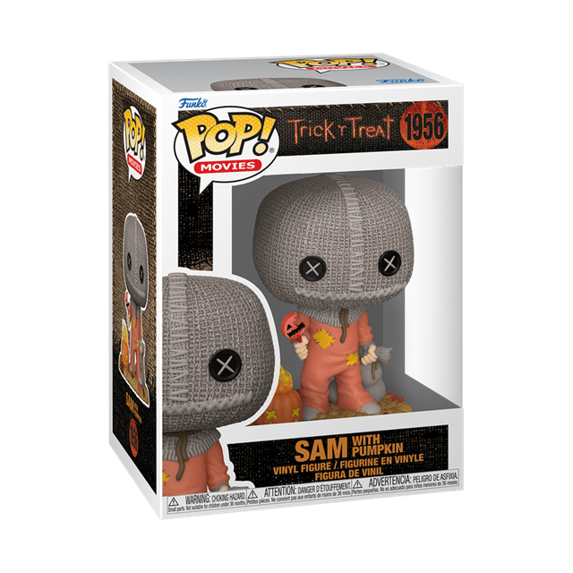 #1956 Sam with Pumkpin Trick r Treat Horror Movies Funko Pop