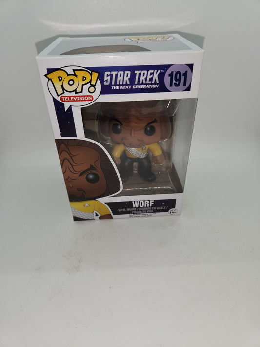 #191 Worf Star Trek Television Funko Pop