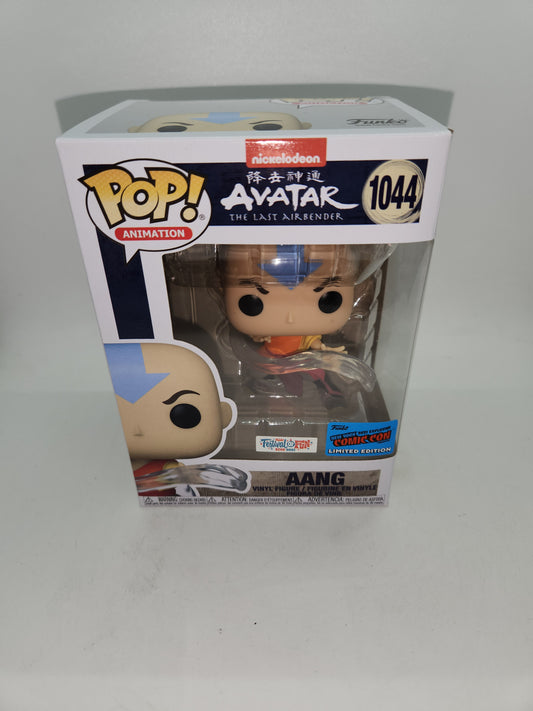 #1044 Aang NEW YORK 2021 COMIC CON EXCLUSIVE Avatar Animation Funko Pop